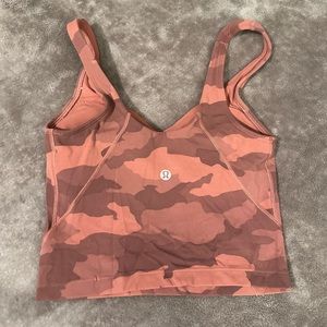 Lululemon Pink Camo Align Tank